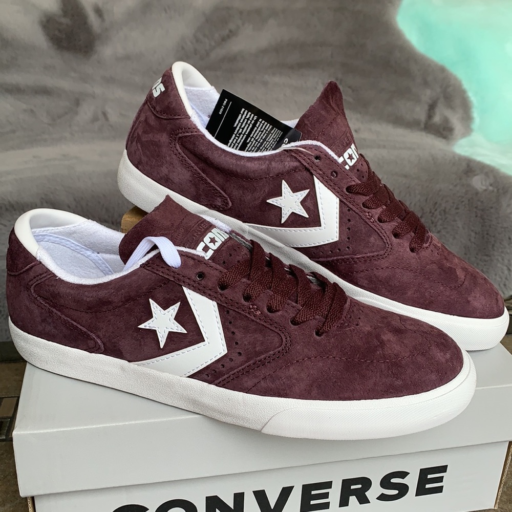 CONVERSE CHECKPOINT PRO OX BLACK CURRANT/WHITE MEN - Picture 5 of 16